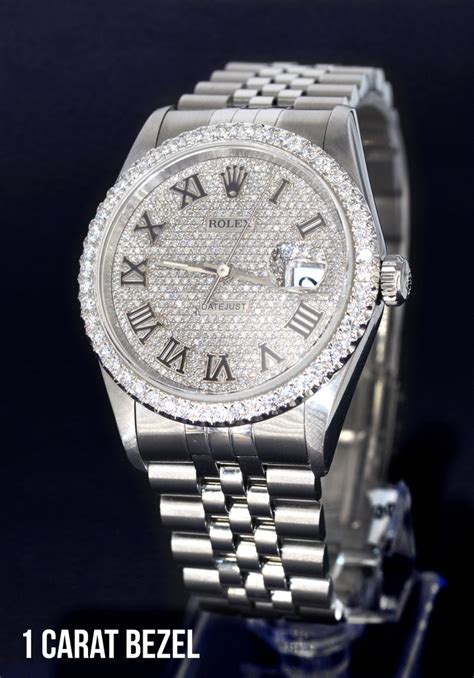 rolex diamantado precio